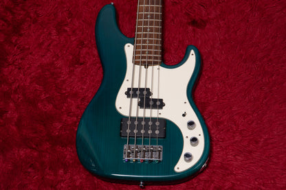 【used】Fender / American Deluxe Precision Bass V Transparent Teal 2000 2000 4.515kg #Z0054549【GIB Yokohama】