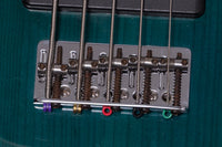 【used】Fender / American Deluxe Precision Bass V Transparent Teal 2000 4.515kg #Z0054549【Consignment】【GIB Yokohama】