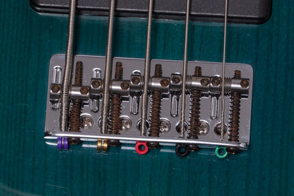 【used】Fender / American Deluxe Precision Bass V Transparent Teal 2000 2000 4.515kg #Z0054549【GIB Yokohama】