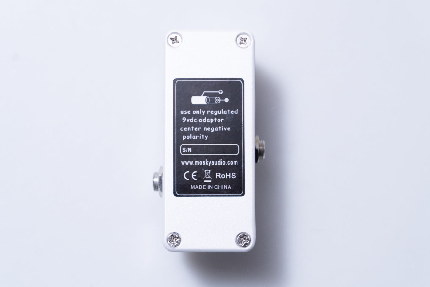 【new】Mosky Audio / Micro Pedal WHITE Obsessive OVERDRIVE【GIB Yokohama】
