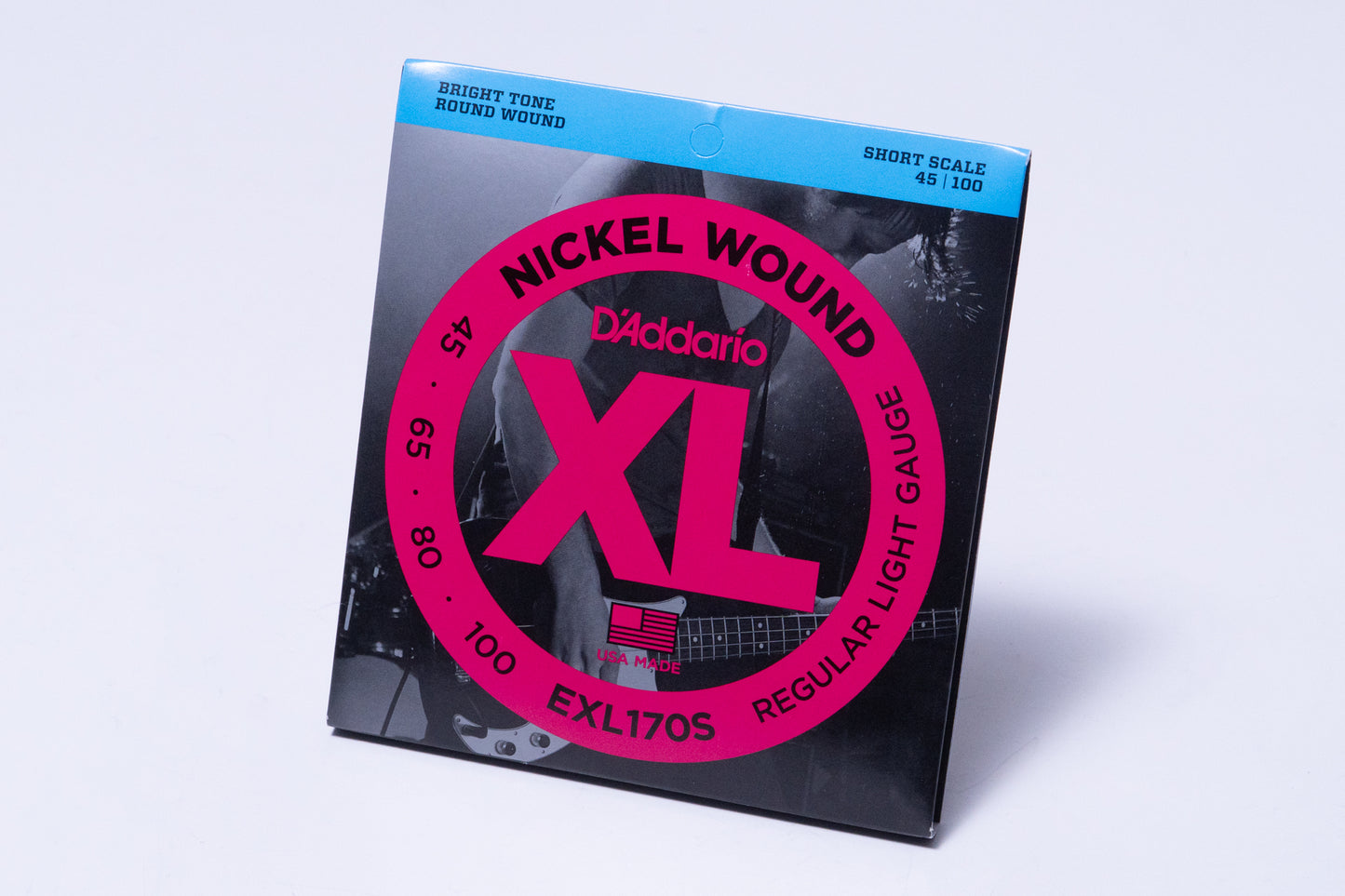 【new】D'addario / EXL170S Nickel Wound Bass Light 45-100 Short【GIB Yokohama】