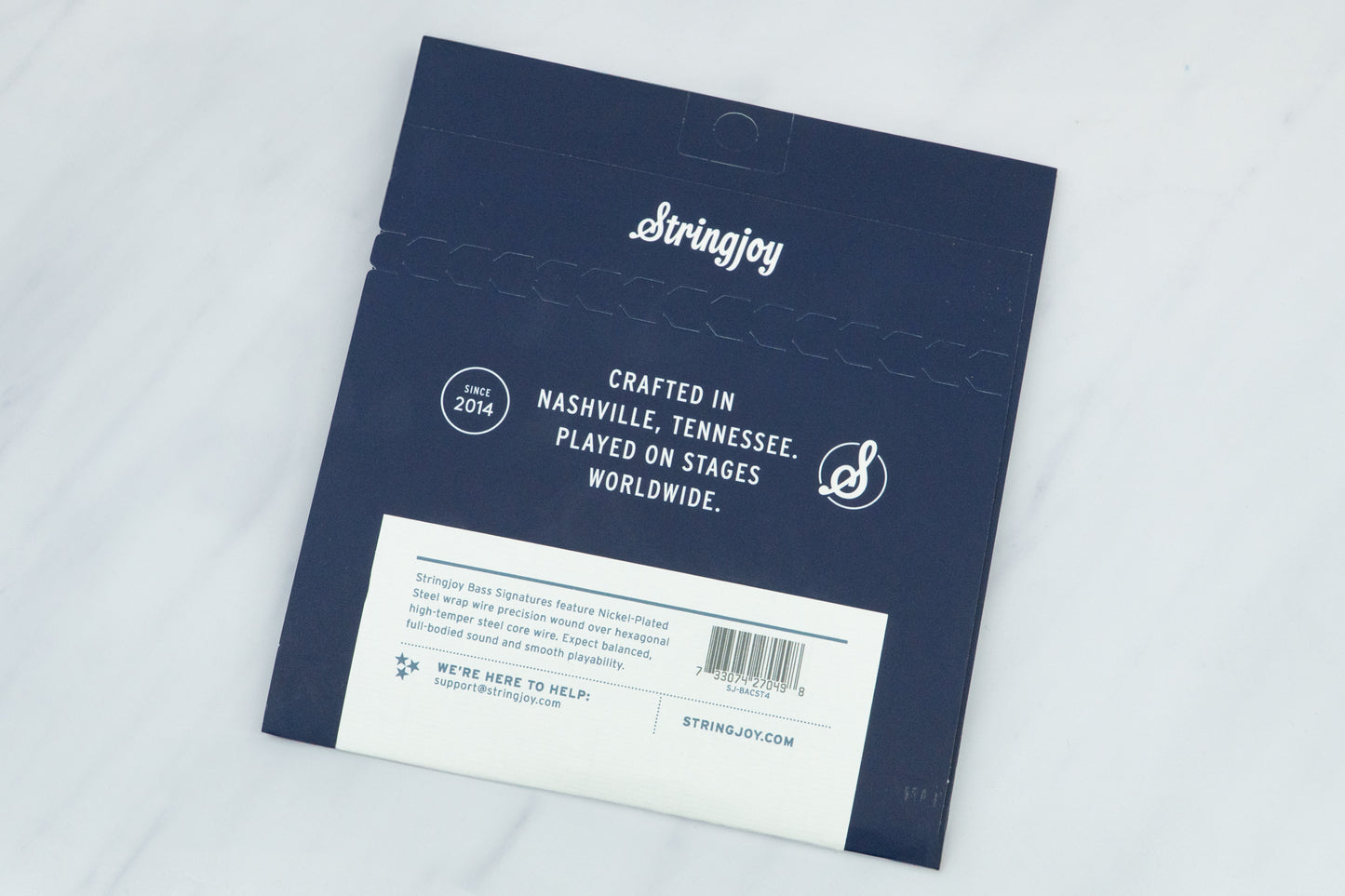 【new】Stringjoy / JBNF4MD 4st E.Bass Fanned Fret Medium (Nickel) .050/.070/.085/.105【横浜店】