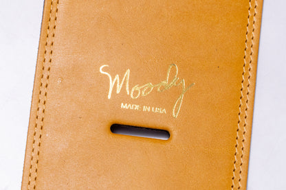 【used】Moody Straps / 4.0 Inch Camel/Tabacco Suede Standard Tail【GIB横浜】