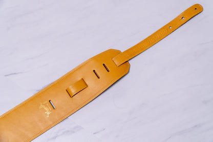 【used】Moody Straps / 4.0 Inch Camel/Tabacco Suede Standard Tail【GIB横浜】