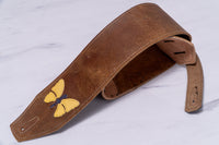 【new】LK STRAPS / Fodera Brown Strap #2-2 3.3inch【GIB Yokohama】