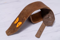 【new】LK STRAPS / Fodera Brown Strap #3-2 3.3inch【GIB Yokohama】