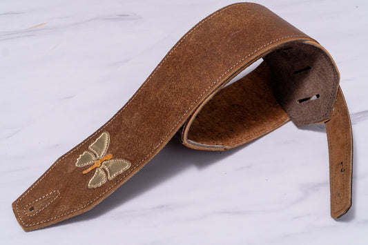 【new】LK STRAPS / Fodera Brown Strap #5-2 3.3inch【GIB Yokohama】