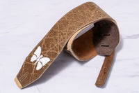 【new】LK STRAPS / Fodera Brown Strap #10-2 3.3inch【GIB Yokohama】