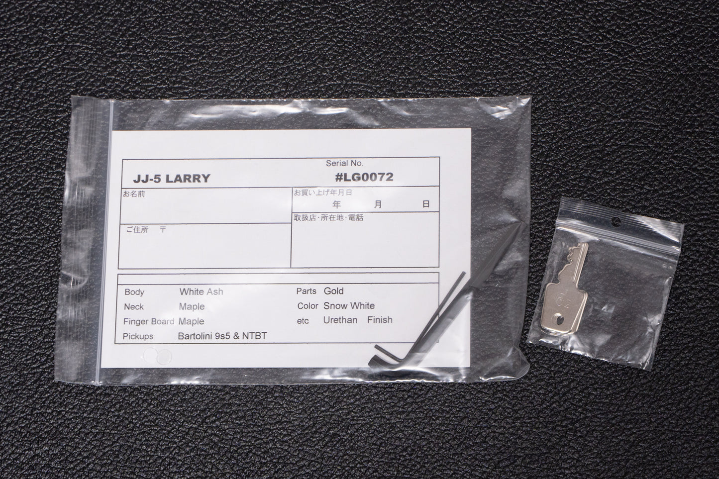 【new】moon / JJ-5 Larry Graham model 4.390kg #LG0072【GIB Yokohama】