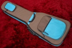 【used】ミュージックランドKEY / Color ベース用ギグケース Brown/Blue【GIB Yokohama】