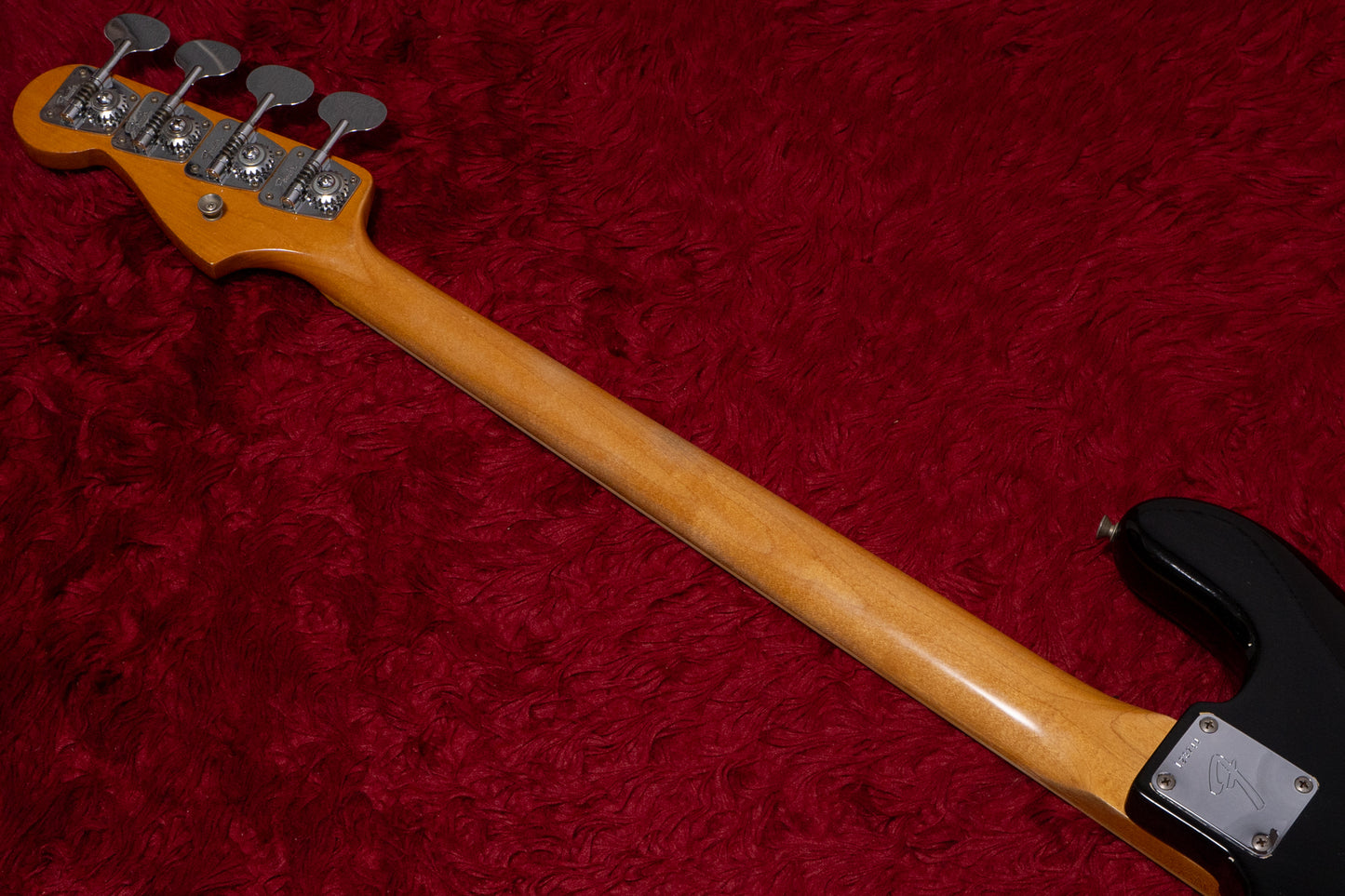 【used】Fender / Jazz Bass 62~63Body 66Neck Fender Factory Refinish Black 3.915kg #128744【Consignment 】【GIB Yokohama】