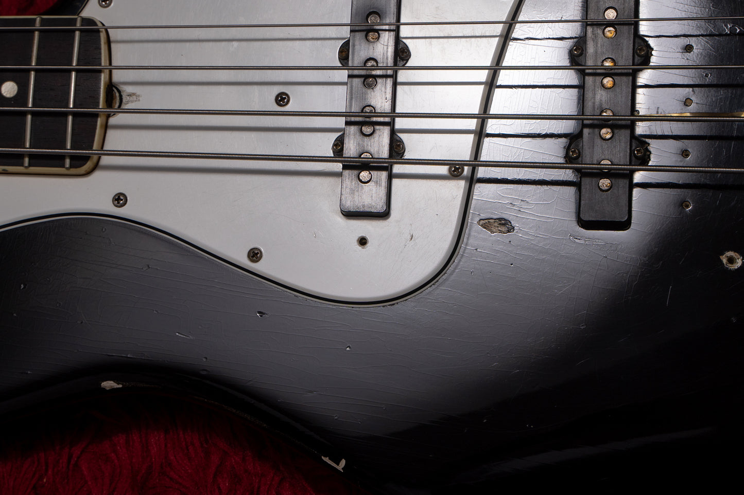 【used】Fender / Jazz Bass 62~63Body 66Neck Fender Factory Refinish Black 3.915kg #128744【Consignment 】【GIB Yokohama】