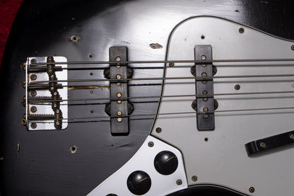 【used】Fender / Jazz Bass 62~63Body 66Neck Fender Factory Refinish Black 3.915kg #128744【Consignment 】【GIB Yokohama】