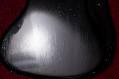 【used】Fender / Jazz Bass 62~63Body 66Neck Fender Factory Refinish Black 3.915kg #128744【Consignment 】【GIB Yokohama】
