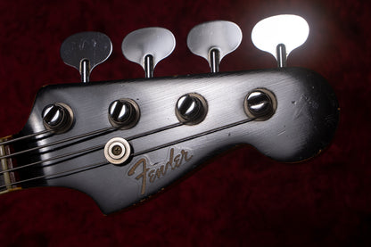 【used】Fender / Jazz Bass 62~63Body 66Neck Fender Factory Refinish Black 3.915kg #128744【Consignment 】【GIB Yokohama】