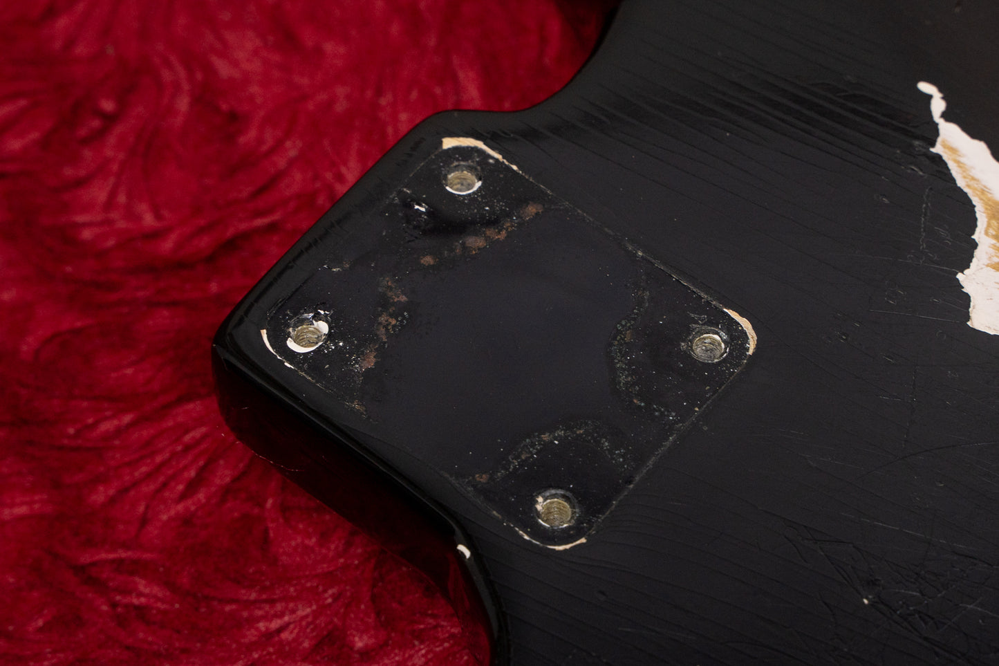 【used】Fender / Jazz Bass 62~63Body 66Neck Fender Factory Refinish Black 3.915kg #128744【Consignment 】【GIB Yokohama】