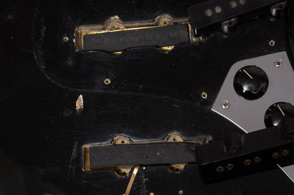 【used】Fender / Jazz Bass 62~63Body 66Neck Fender Factory Refinish Black 3.915kg #128744【Consignment 】【GIB Yokohama】
