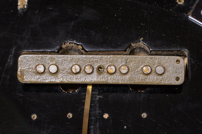 【used】Fender / Jazz Bass 62~63Body 66Neck Fender Factory Refinish Black 3.915kg #128744【Consignment 】【GIB Yokohama】