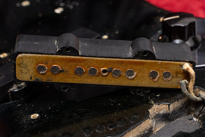 【used】Fender / Jazz Bass 62~63Body 66Neck Fender Factory Refinish Black 3.915kg #128744【Consignment 】【GIB Yokohama】