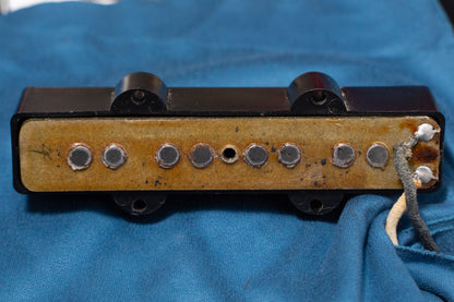 【used】Fender / Jazz Bass 62~63Body 66Neck Fender Factory Refinish Black 3.915kg #128744【Consignment 】【GIB Yokohama】