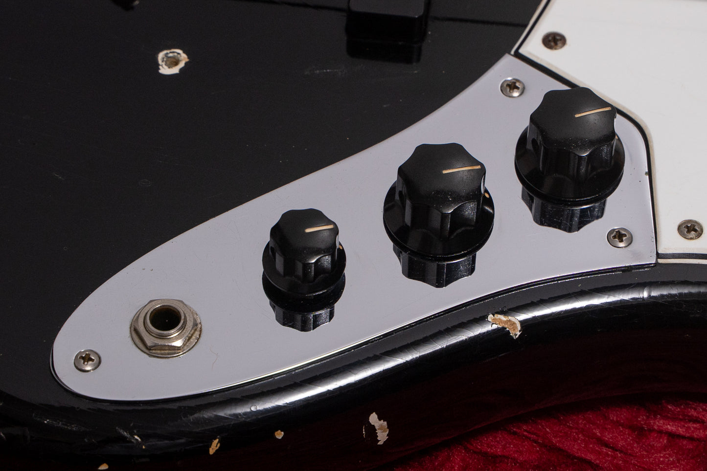 【used】Fender / Jazz Bass 62~63Body 66Neck Fender Factory Refinish Black 3.915kg #128744【Consignment 】【GIB Yokohama】