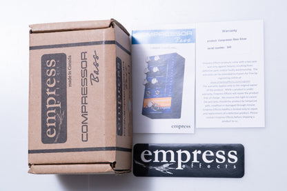 【used】Empress Effects / Compressor Bass Silver 【GIB Yokohama】
