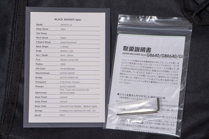 【used】Black Smoker / TRAD MASTER SERIES BETA-J5 Charcoal Frost Metallic/Medium Aged  4.200kg #23127【GIB Yokohama】