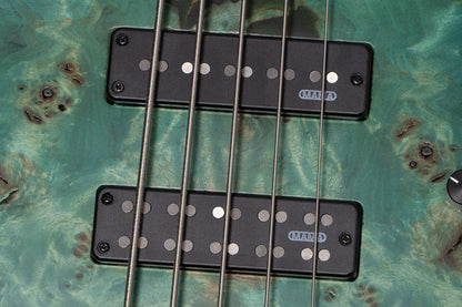 【new】Capurso Guitars / Spiral Deluxe 5st Burl Top Sea Green Burst 3.795kg 【GIB Yokohama】