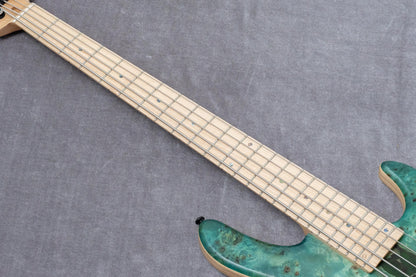 【new】Capurso Guitars / Spiral Deluxe 5st Burl Top Sea Green Burst 3.795kg 【GIB Hyogo】【Plek-adjusted】