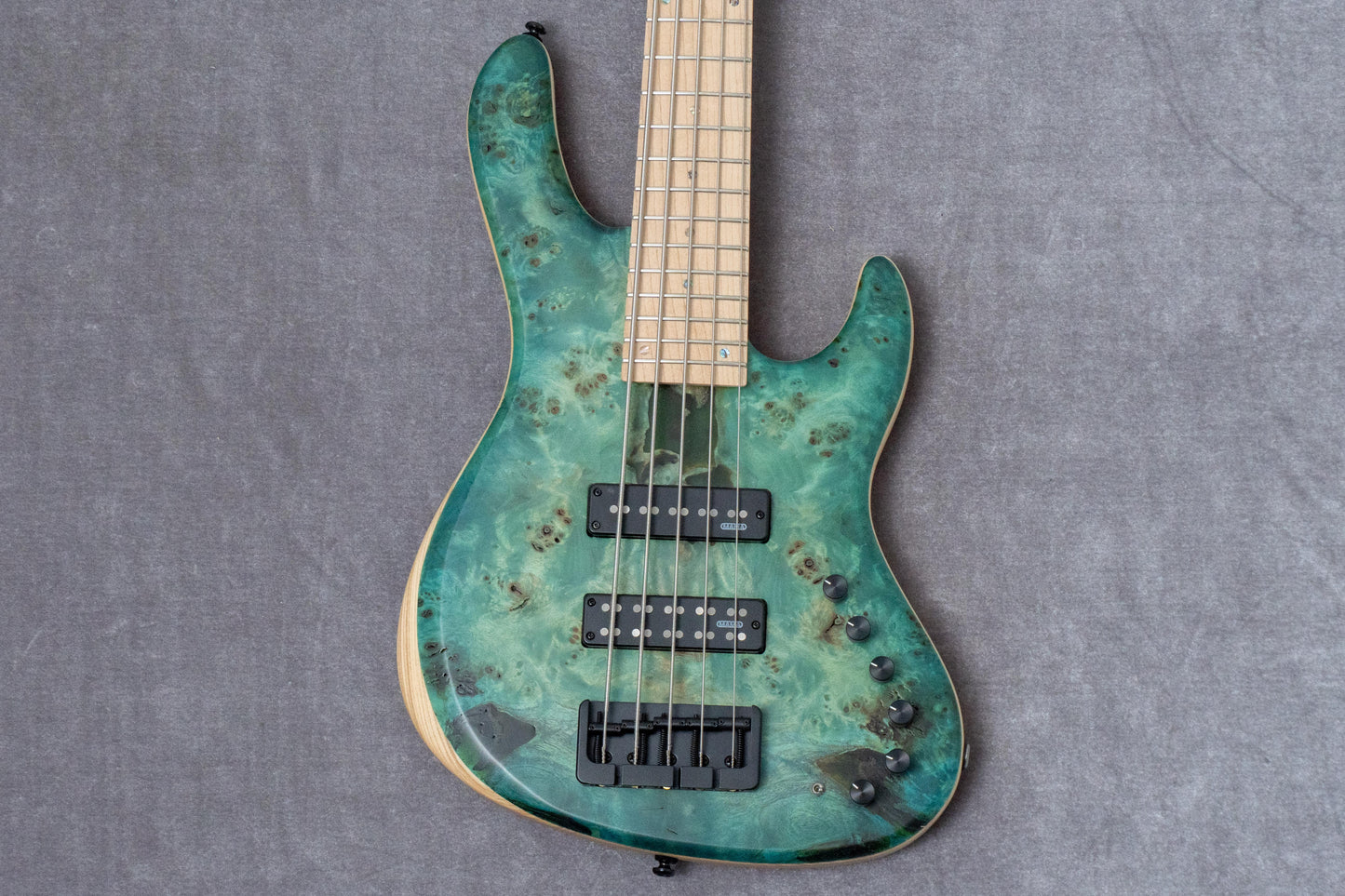 【new】Capurso Guitars / Spiral Deluxe 5st Burl Top Sea Green Burst 3.795kg 【GIB Hyogo】【Plek-adjusted】