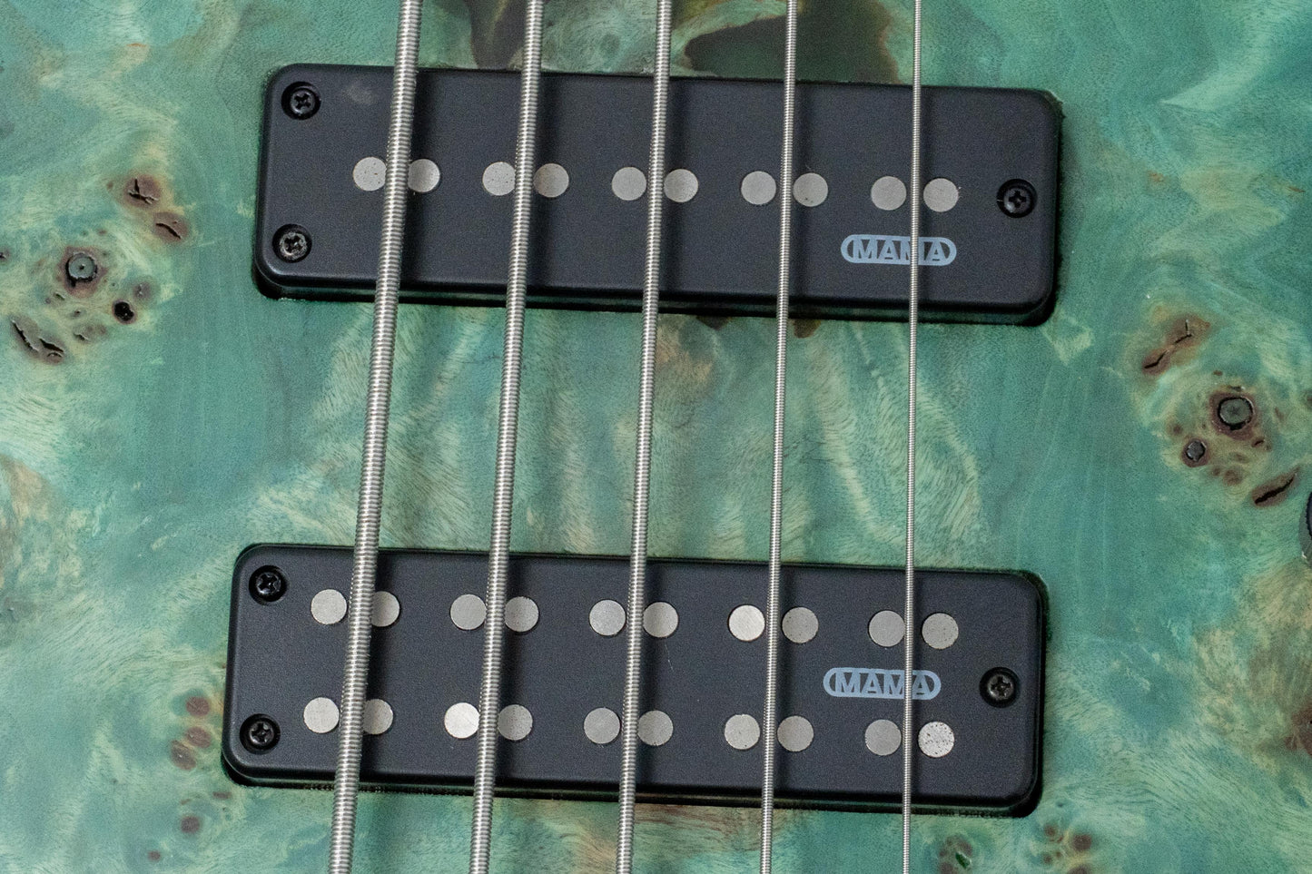 【new】Capurso Guitars / Spiral Deluxe 5st Burl Top Sea Green Burst 3.795kg 【GIB Hyogo】【Plek-adjusted】