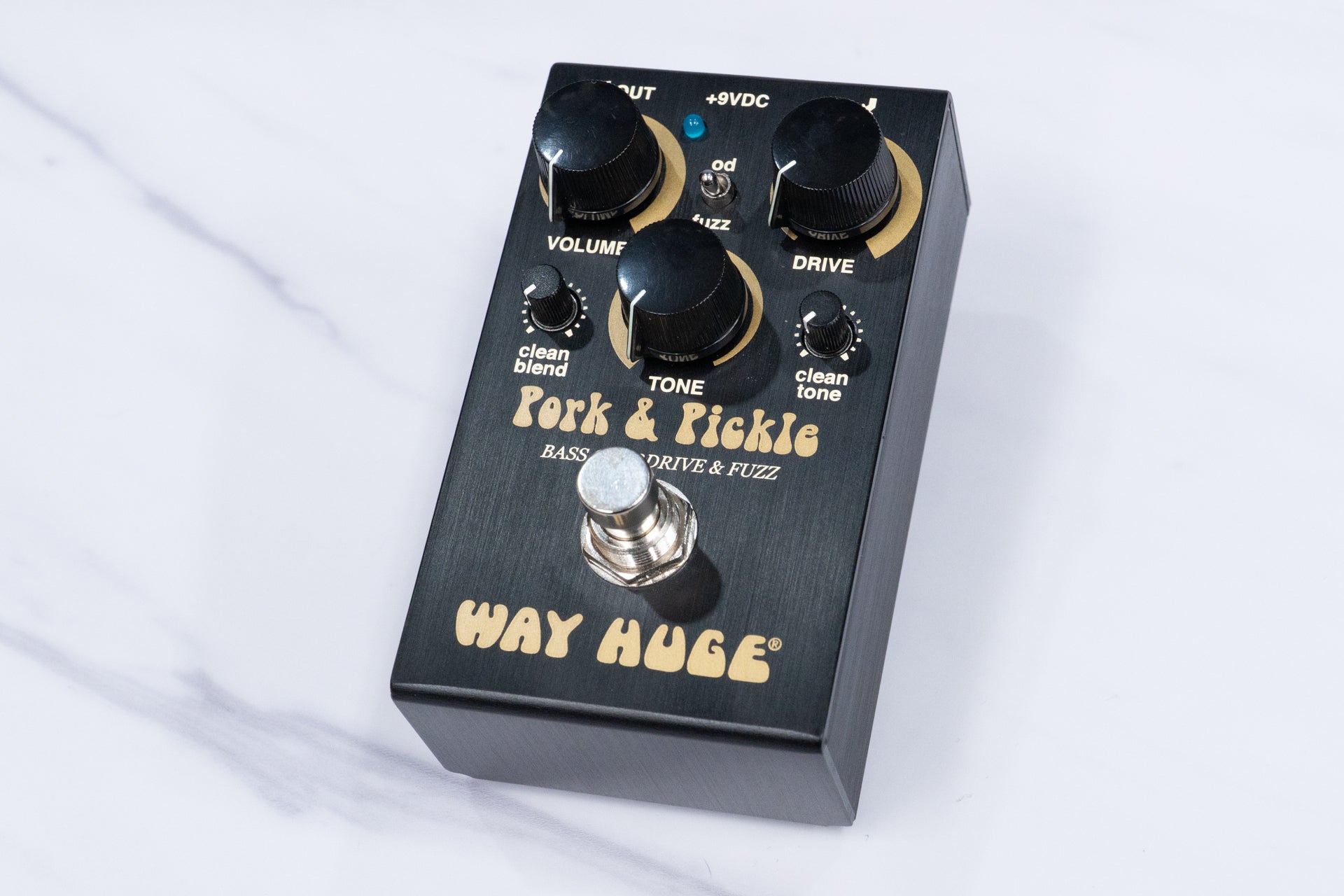 Way Huge WM91 Smalls Pork & Pickle ベース用 Way Huge Smalls Pork and Pickle Bass Overdrive Pedal