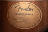 【used】Fender / CB-60SCE Black 2025 2.335kg #IWA2502330【GIB Yokohama】