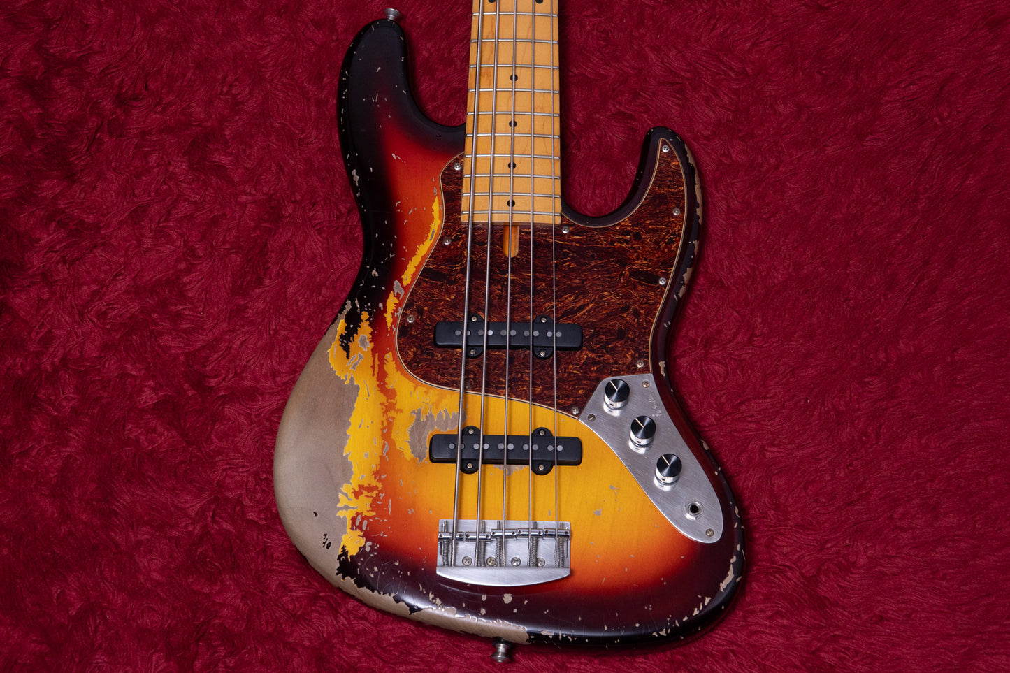 【used】Sus Bass / Jazz Series Bass 5 String Sunburst Aged 4.190kg #230624J5【GIB横浜】