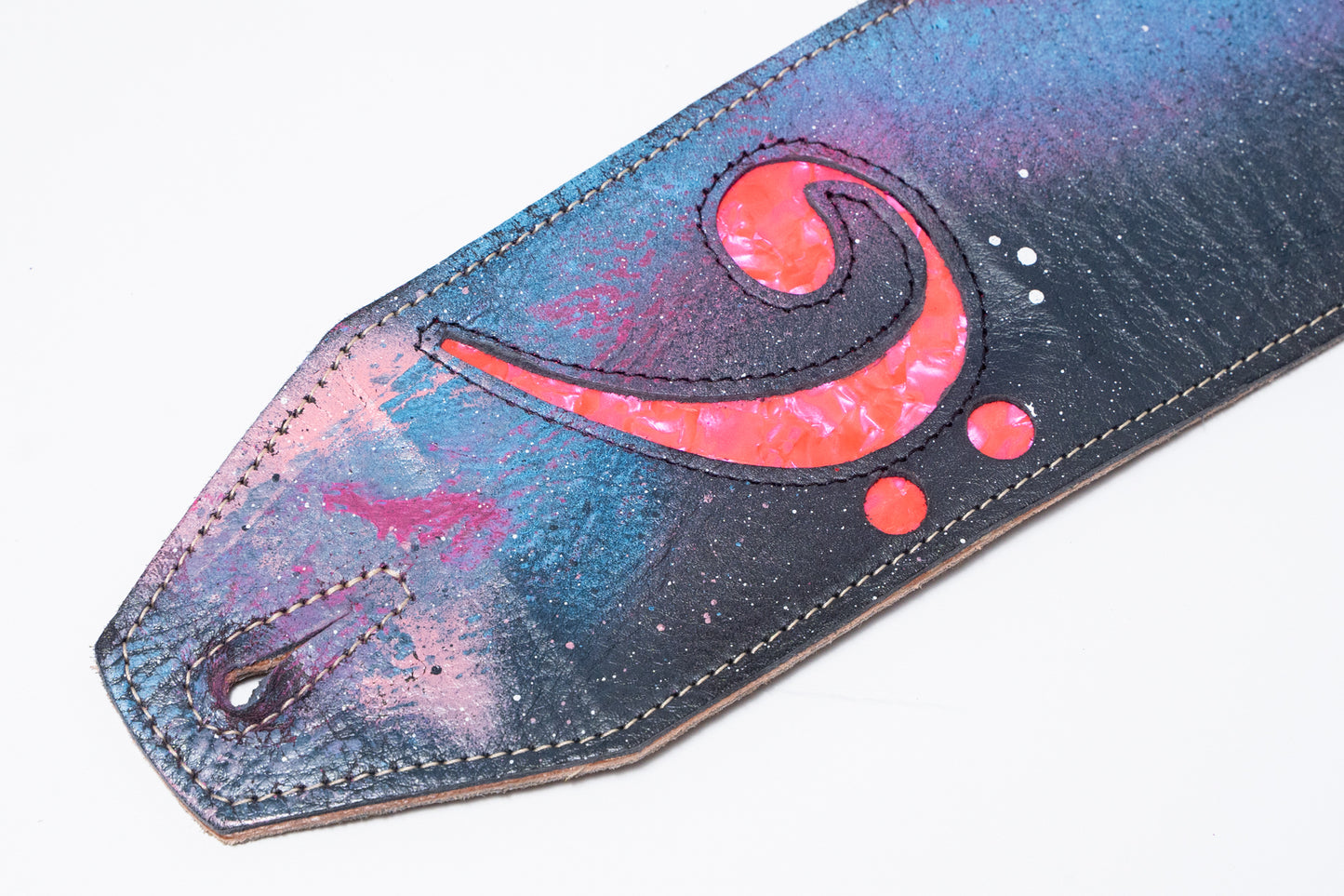 【used】LK Straps / Space Strap with F clef Custom #4 4.0inch【GIB Yokohama】