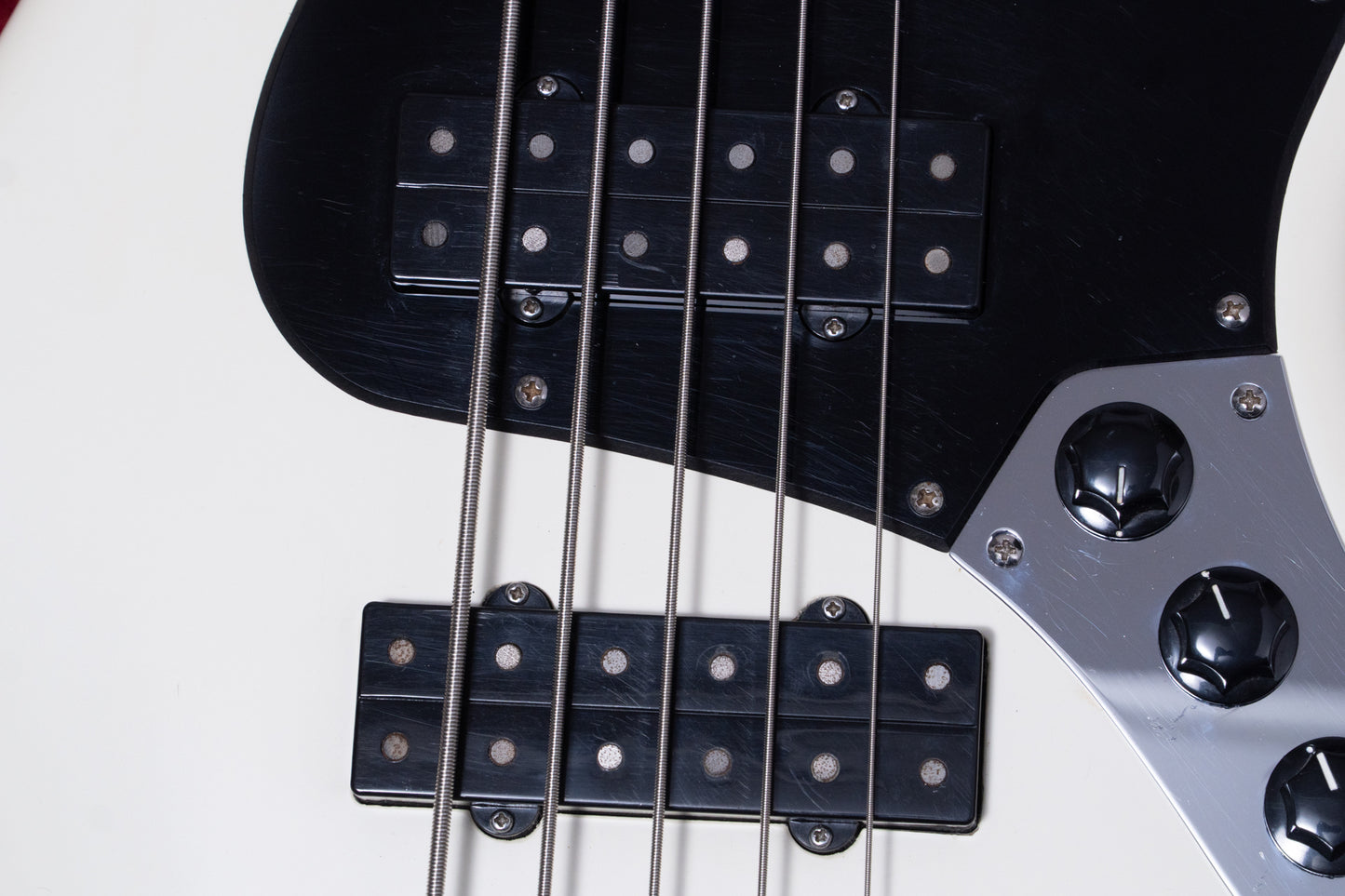 【used】Fender / Modern Player Jazz Bass V White 4.895kg #CGF1312423【GIB Yokohama】