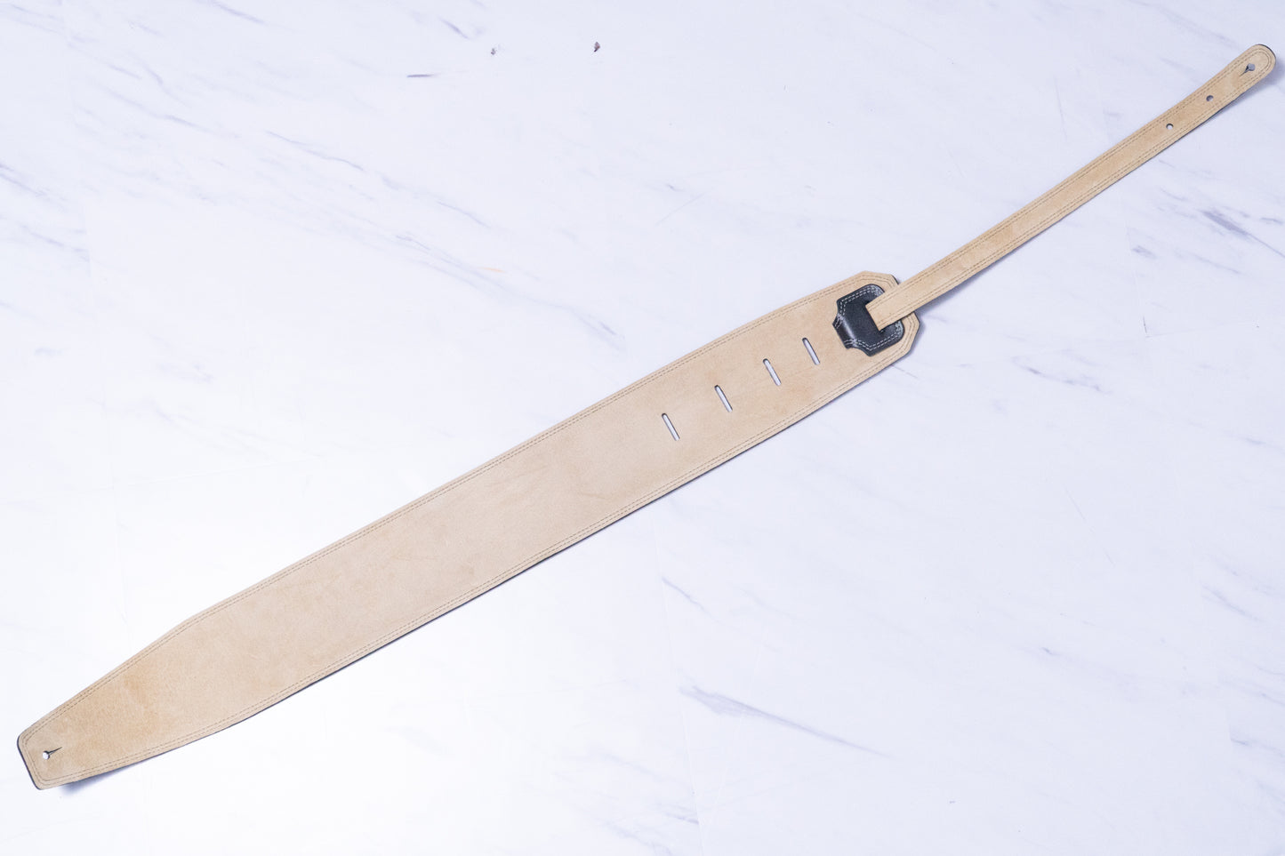 【used】Moody Straps / 4.0 Inch Black/Cream Suede Standard Tail【GIB Yokohama】