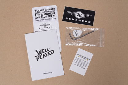 【new】Reverend Guitars / MERCALLI 5 Midnight Black 3.985kg #66725【GIB Yokohama】