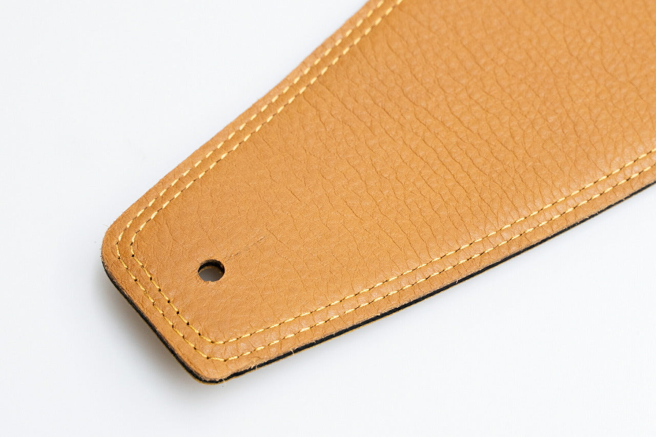 【new】Moody Straps / 4.0 Inch Camel/Tobacco Leather Standard Tail 【GIB Yokohama】