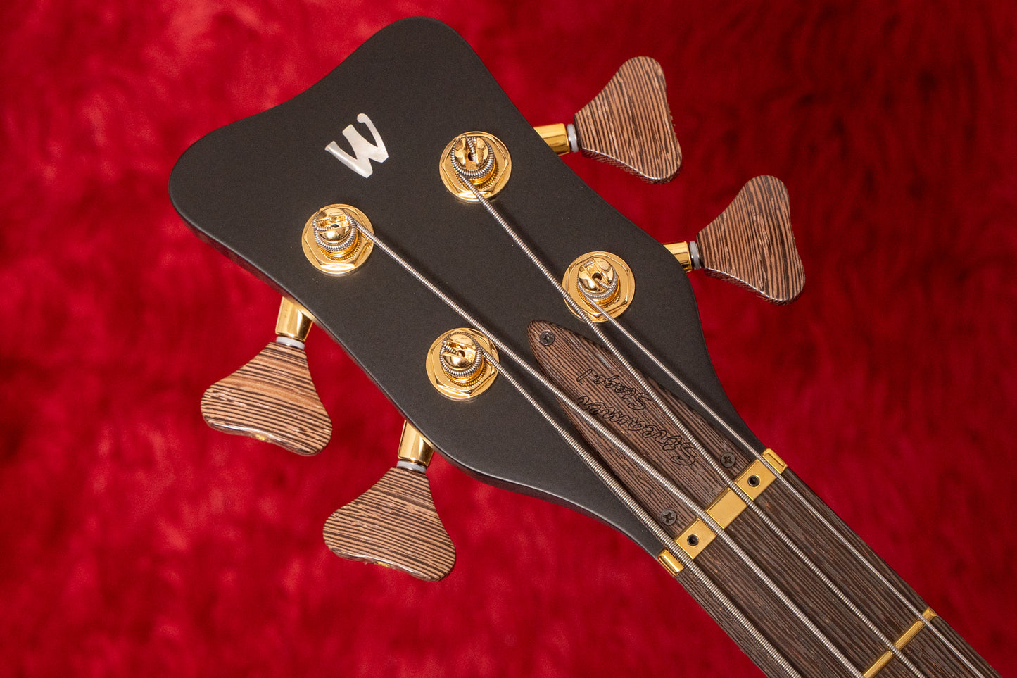 【new】Warwick / Custom Shop Streamer Stage I 4st Nirvana Black Transparent Satin 4.115kg #C164158-25【GIB Yokohama】