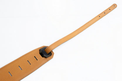 【new】Moody Straps / 4.0 Inch Black/Tobacco Leather Long Tail 【GIB Yokohama】