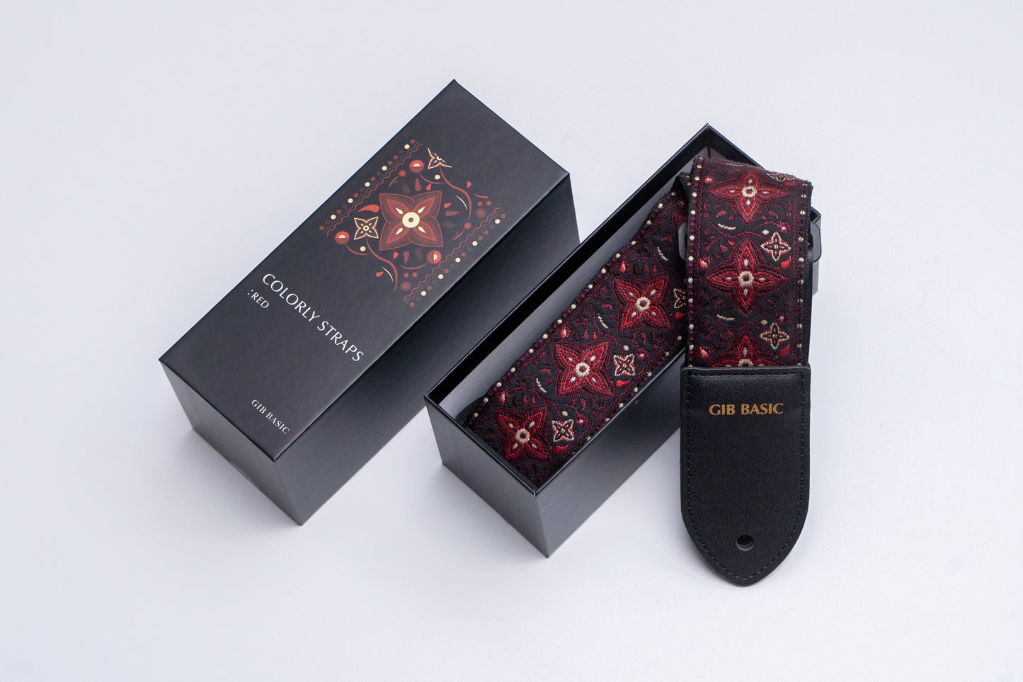 【new】GIB BASIC / Colorly Straps RED