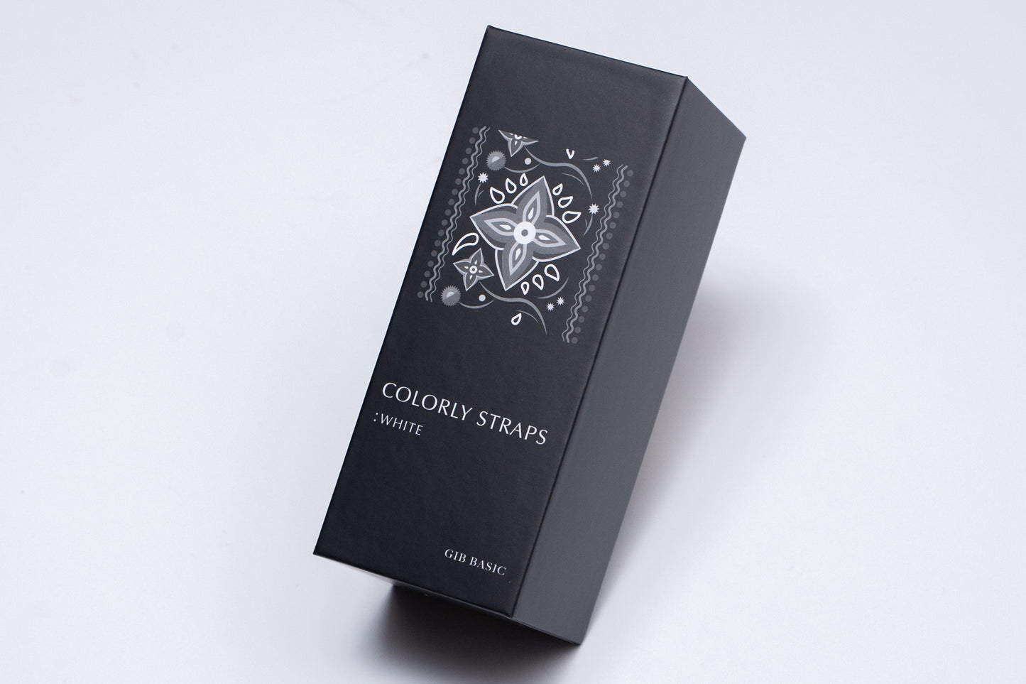 【new】GIB BASIC / Colorly Straps WHITE