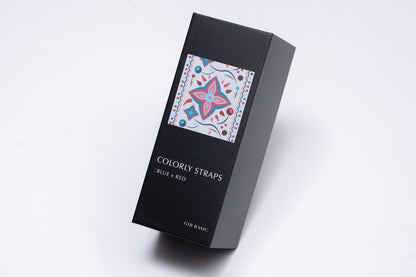 【new】GIB BASIC / Colorly Straps BLUE x RED