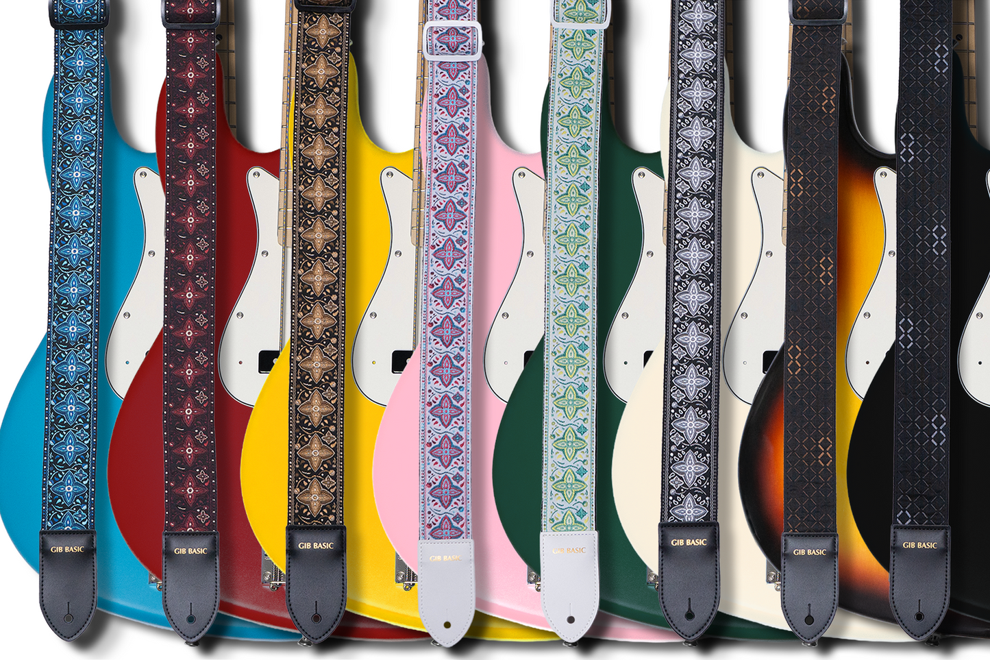 【new】GIB BASIC / Colorly Straps BLUE x RED