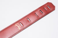 【used】Moody Straps / 2.5Inch Red/Black Suede Standard Tail【GIB Yokohama】
