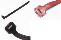 【used】Moody Straps / 2.5Inch Red/Black Suede Standard Tail【GIB Yokohama】