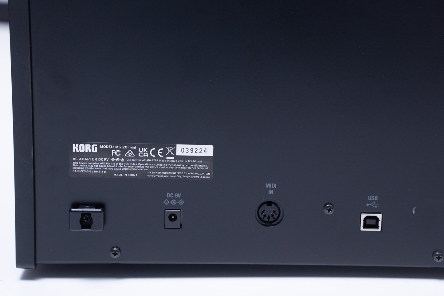 【used】KORG / MS-20 mini【GIB Yokohama】