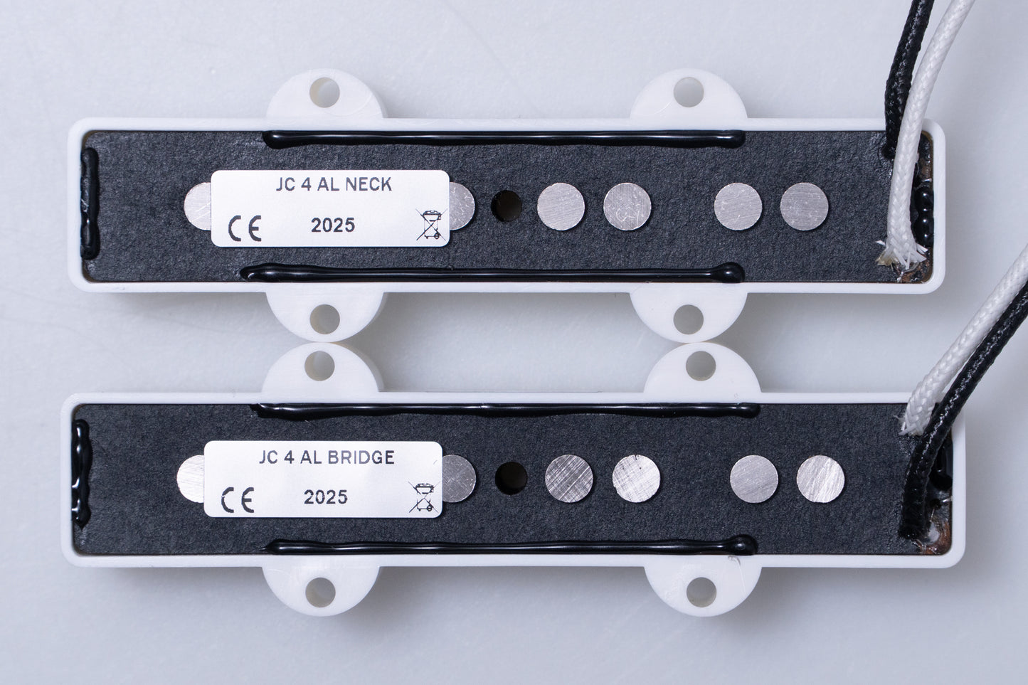 【new】Delano / JC4 AL WHITE for 4strings Jazz Bass【GIB Yokohama】