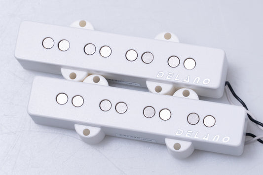 【new】Delano / JC4 AL/M2 WHITE for 4strings Jazz Bass【GIB Yokohama】